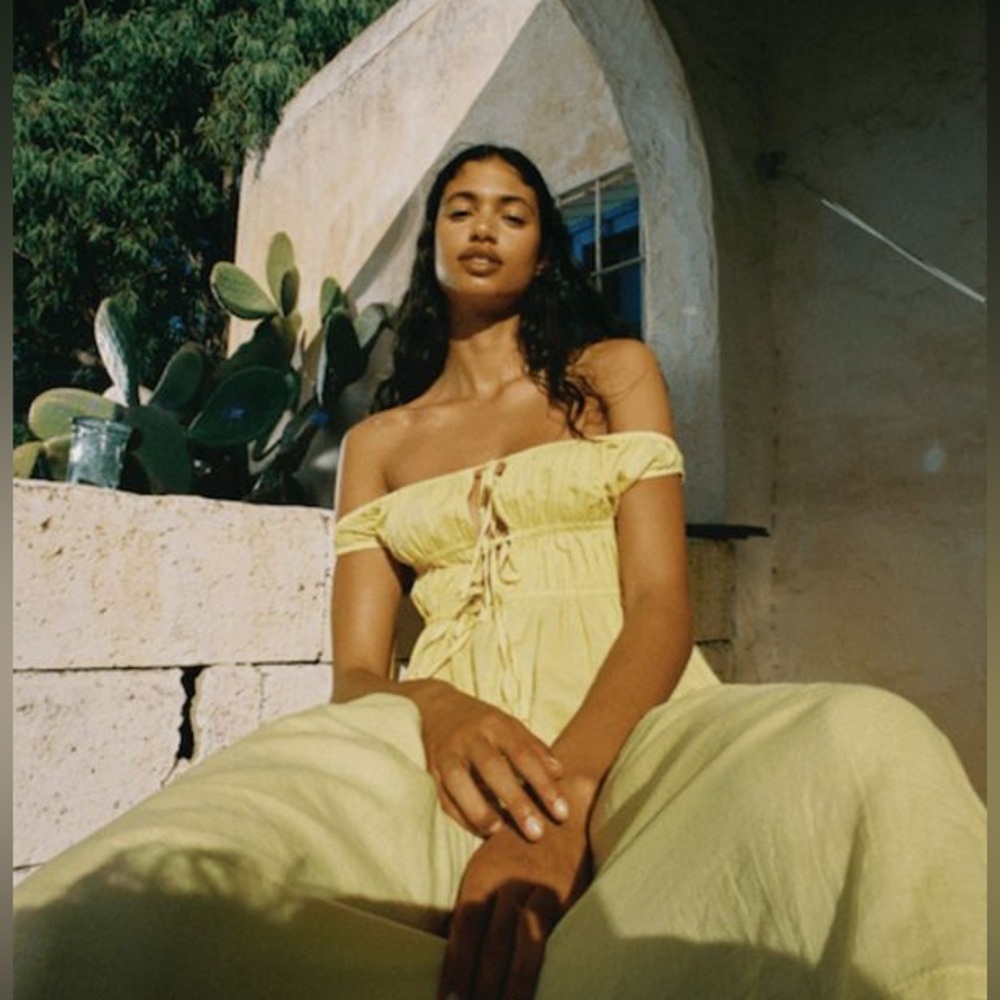 ANTONIA GIMAGUAS DRESS- butter